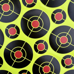 Adhesive Shooting Target Stickers – 250 Sticker = 10 Sheets