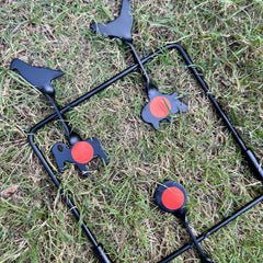 1-Inch Animal Plinking Target – Goat, Pig & Rooster Silhouettes for Airguns