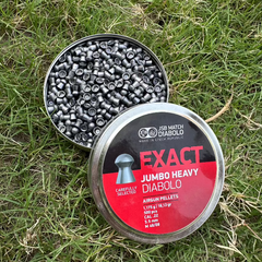 JSB Exact Jumbo Heavy Pellets (.22 / 5.5mm, 18.13 Grain) 500ct – Precision Power for Serious Shooters