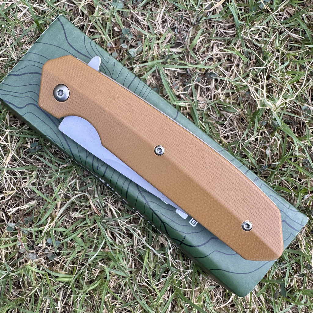 Folding Knife – Fiber Handle with Stainless Steel Blade | EDC Pocket Knife