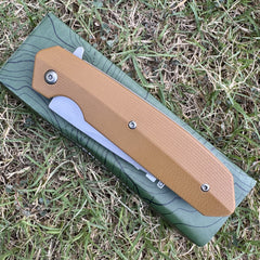 Folding Knife – Fiber Handle with Stainless Steel Blade | EDC Pocket Knife